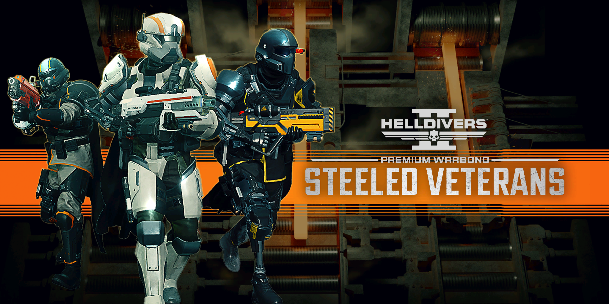 Capa do Warbond Steeled Veterans